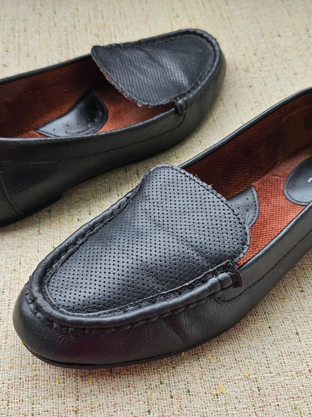 B.O.C Women Shoes Slip On Faux Leather Loafer Driving Moc Shoes Size 9.5M